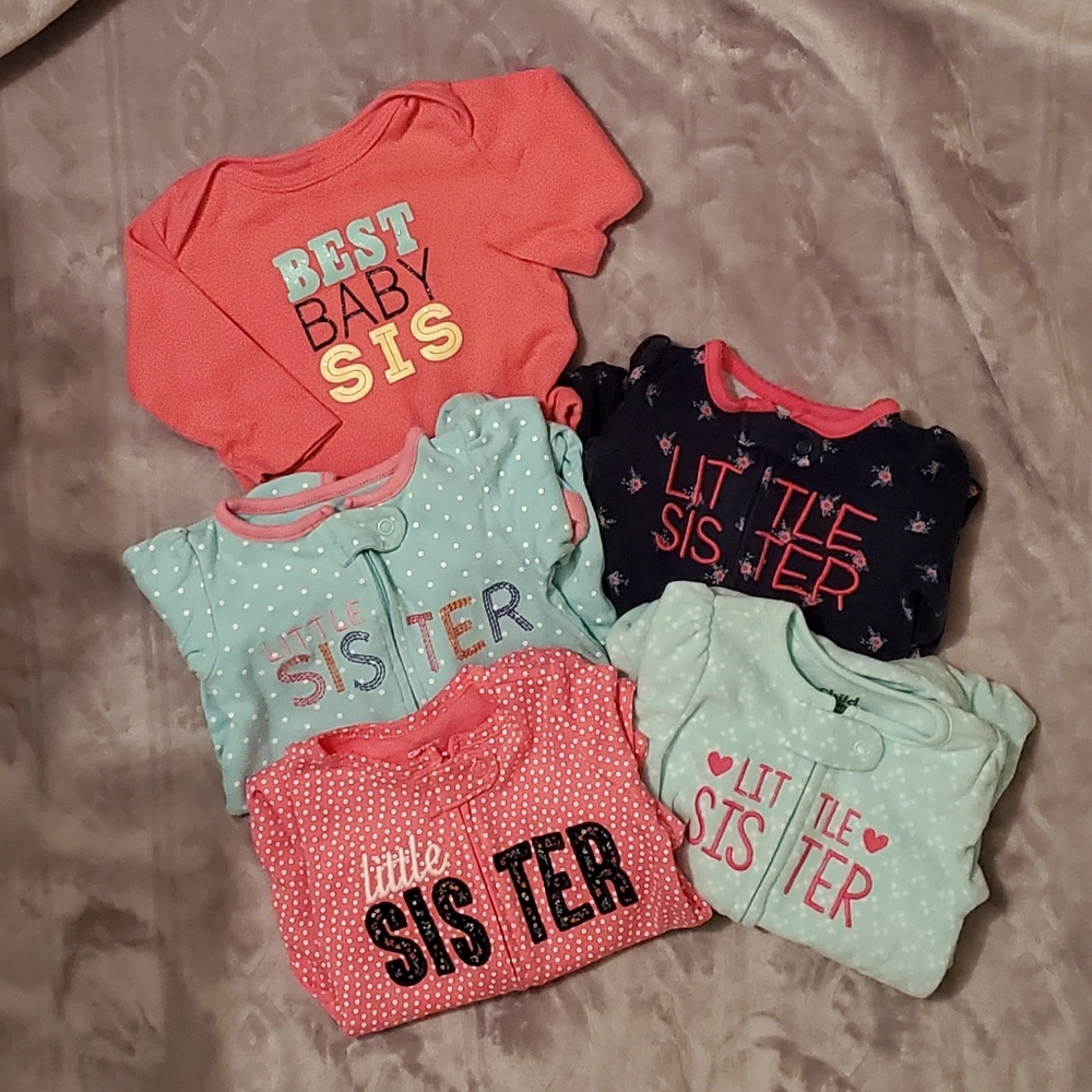 Carter's Little Sister sleepers